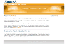 Tablet Screenshot of kanteza.com